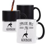 Mug magique j'peux pas aérobique tasse humour tasse cadeau personnalisé Mug magique j'peux pas aérobique tasse humour tasse cadeau personnalisé