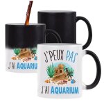 Mug magique j'peux pas aquarium tasse humour tasse cadeau personnalisé Mug magique j'peux pas aquarium tasse humour tasse cadeau personnalisé