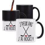 Mug magique j'peux pas hockey tasse humour tasse cadeau personnalisé Mug magique j'peux pas hockey tasse humour tasse cadeau personnalisé