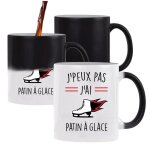 Mug magique j'peux pas patin a glace tasse humour tasse cadeau personnalisé Mug magique j'peux pas patin a glace tasse humour tasse cadeau personnalisé