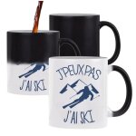 Mug magique j'peux pas ski tasse humour tasse cadeau personnalis�