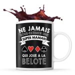 Mug - maman - belote - cramique - imprim - 325 ml