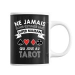 Mug maman tarot trentenaire tasse dr�le pour m�re joueuse de cartes id�e cadeau anniversaire no�l f�te ...