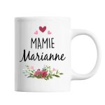 Mug mamie marianne tasse pr�nom grand m�re tasse cadeau personnalis�