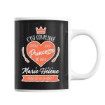 Mug marie - h�l�ne la princesse tasse pr�nom tasse cadeau personnalis�