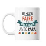 Mug - ma mission m�canique - c�ramique - 325 ml - r�sistant lave - vaisselle et micro - onde