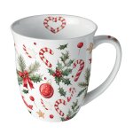 Mug de noël en porcelaine fine Mug de noël en porcelaine fine