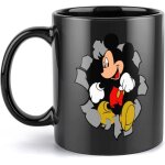 Mug noir mickey mouse dessin anim animation tasse a caf tasse a th en cramique tasse a cacao grande ...