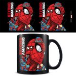 Mug noir spiderman marvel - beyond amazing