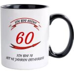 Mug - novajoy - 320ml - c�ramique - inscription humoristique - cadeau 60 ans