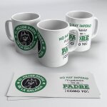 Mug du meilleur p�re de la galaxie - mug petit d�jeuner a offrir en cadeau f�te des p�res - cadeau original ...