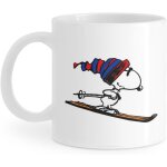 Mug peanut snoopy ski dessin anim� animation tasse a caf� tasse a th� en c�ramique tasse a cacao grande ...