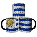 Mug personnalis� tasse a caf� - drapeau uruguay 05