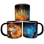Mug personnalis� tasse a caf� - jeu mortal kombat scorpion vs sub - zero r�f - 02