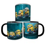 Mug personnalis� tasse a caf� - les minions fun r�f 01