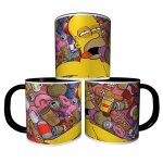 Mug personnalis tasse a caf - serie tv homer simpson rf 01