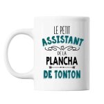 Mug le petit assistant de la plancha de tonton tasse cadeau personnalisé Mug le petit assistant de la plancha de tonton tasse cadeau personnalisé