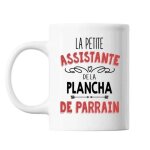 Mug la petite assistante de la plancha de parrain tasse cadeau personnalis
