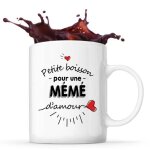 Mug petite boisson d'une m�m� d'amour id�e tasse cadeau famille f�te des grand - m�res anniversaire no�l ...