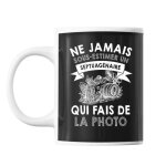 Mug photo septuagnaire homme 70 ans tasse cadeau personnalis