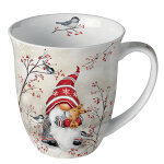 Mug en porcelaine fine 0, 40 l lutin d�hiver