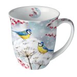 Mug en porcelaine fine mésanges d'hiver – 0, 4 litre Mug en porcelaine fine mésanges d'hiver – 0, 4 litre