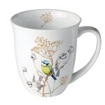 Mug en porcelaine fine oiseaux et nature – 0, 4 litre Mug en porcelaine fine oiseaux et nature – 0, 4 litre