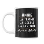 Mug prnom annie cadeau dpart retraite tasse cadeau personnalis