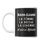 Mug - personnalis� - marie - claude - c�ramique - 325 ml - r�sistant lave - vaisselle et micro - onde ...