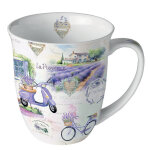 Mug provence en porcelaine fine 400 ml