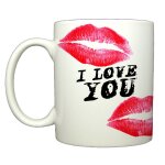 Mug saint valentin  kiss