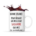 Mug - salvatore - tasse cadeau - c�ramique - blanc - compatible lave - vaisselle