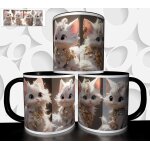 Mug tasse a caf� - animal chaton blanc bijoux 1851