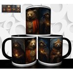 Mug tasse a caf� - animal ours pretre mage 1883