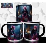 Mug tasse a caf� - la panthere rose tennis human pink panther 1965