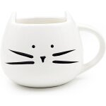 Mug tasse a caf lovely en cramique porcelaine mignon tasse tasse a expresso pour caf th eau lait(blanc) ...