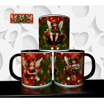 Mug tasse a caf� - mug de noel illustration de noel fee de noel 2862