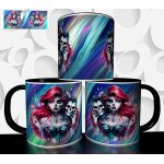Mug tasse a caf� - princesse punk rock ariel la petite sirene 2366
