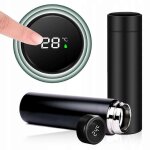 Mug thermique thermal led thermal 500ml pour le caf et le th touch pour la voiture