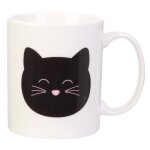 Mug thermo réactif en céramique collection cat 30cl chat blanc Mug thermo réactif en céramique collection cat 30cl chat blanc