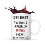 Mug - thomas - c�ramique - blanc - cylindrique - 325 ml