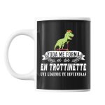 Mug - trottinette l�gende - c�ramique - 325 ml - r�sistant lave - vaisselle & micro - onde