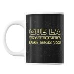 Mug - personnalis� - trottinette - c�ramique - 325 ml - r�sistant lave - vaisselle et micro - onde