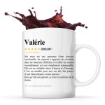 Mug valrie avis soeur recommandation tasse famille cadeau anniversaire nol