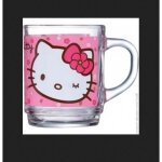 Mug en verre hello kitty