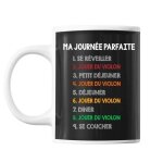 Mug - violon - journ�e parfaite - c�ramique - 325 ml - r�sistant lave - vaisselle & micro - onde