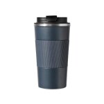 Mug de voyage isotherme en acier inoxydable 510 ml avec couvercle herm�tique bleu