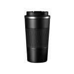 Mug de voyage isotherme en acier inoxydable 510 ml avec couvercle herm�tique, noir
