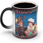 Mug wham last christmas, tasse a caf� durable et facile a nettoyer, change de couleur lorsqu'elle est ...