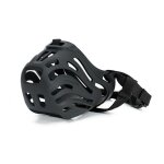 Museli�re pour chien - anti - morsures et aboiements le noir xl